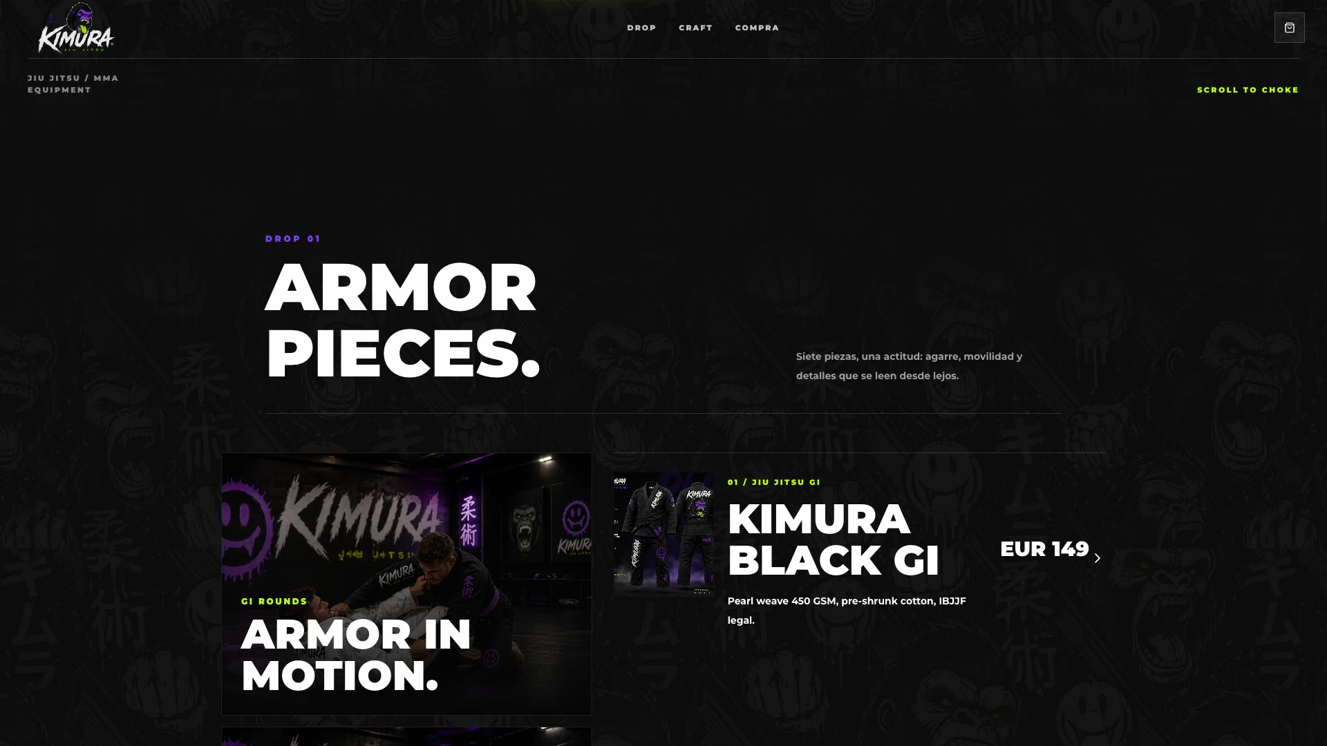 Kimura Pantallas seleccionadas